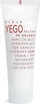 Image de Ziaja Yego Baume après-rasage hydratant et rafraîchissant au cèdre rouge, 80 ml