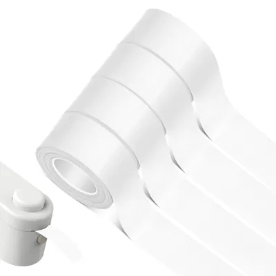Thermo-Etikettentape 16 mm x 4 m, 4 Rollen, Weiß