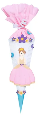 Produktbild von URSUS Schultüten-Bastelset-Mini, Prinzessin - 40cm