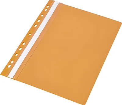 Produktbild von Schnellhefter A4 abheftbar mit Eurolochung aus PP-Folie orange