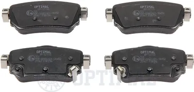 Produktbild von OPTIMAL Bremsbeläge Satz Hinten Bremsklötze für NISSAN Qashqai II (J11, J11) BP-12718