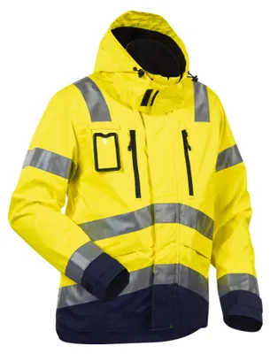 Produktbild von Blakläder Warnschutz-Funktionsjacke, gelb / marineblau, Unisex-Größe: M