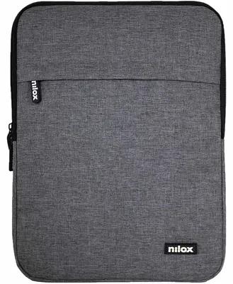 Obrázek produktu pro Pouzdro na notebook 15,6", šedé, polstrované, s kapsou na příslušenství