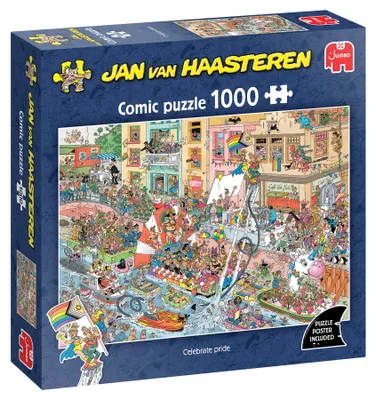 Produktbild von Jan van Haasteren - Celebrate Pride! (1000 Teile), 1000 Stück(e), Landschaft, 15 Jahr(e)