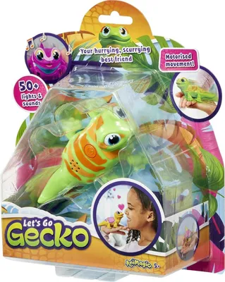 Productafbeelding van Animagic Let's go Gecko - Speelgoedrobot Gekko - Groen
