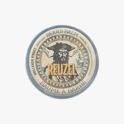 Productafbeelding van Reuzel, Wood & Spice, Shea boter & Arganolie, Baardbalsem, Hydraterend, 35 g