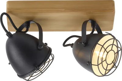 Produktbild von JUST LIGHT Deckenlampe BEETLE Spot Retro Wand- Deckenmontage Spot dreh+schwenkbar Wohnzimmer, Schlafzimmer, Esszimmer, Arbeitszimmer, Flur