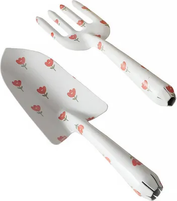 Obrázek produktu pro Zahradní nářadní LILLY, mini lopatka, mini vidle, 2 prkvy