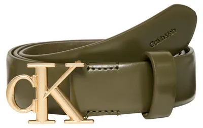 Obrázek produktu pro Calvin Klein Lv04F7074G Round Ck Buckle 30Mm Zelený