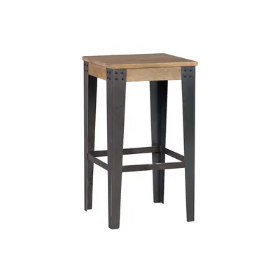 Produktbild von Miliboo - Industrieller Design-Hocker Metall und 65 cm MADISON