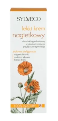 Produktbild von Sylveco Lekki krem nagietkowy do twarzy 50 ml