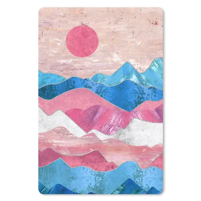 Produktbild von MuchoWow® Mauspad Mousepad Stolz - Transgender - Marmor 18x27 cm - Mousepads - Maus Mat - Pad - Mausunterlage