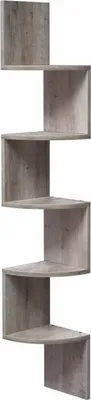 Produktbild von Vasagle Wand-Eckregal, grau