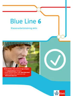 Produktbild von Blue Line 6. Klassenarbeitstraining aktiv mit Mediensammlung Klasse 10