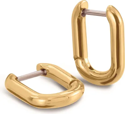 Produktbild von Boccia 05060-02 Damen-Ohrringe Creolen Titan Goldfarben