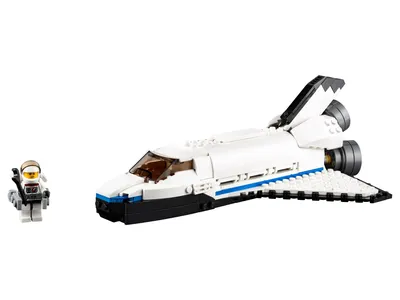 Zdjęcie produktu dla LEGO Creator Space Shuttle Explorer, Zestaw do budowania, 7 lat(a), 285 szt., 550 g