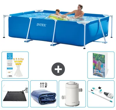 Produktbild von Rechteckiger Frame Pool - 260x160x65 cm - 5-teilig S78