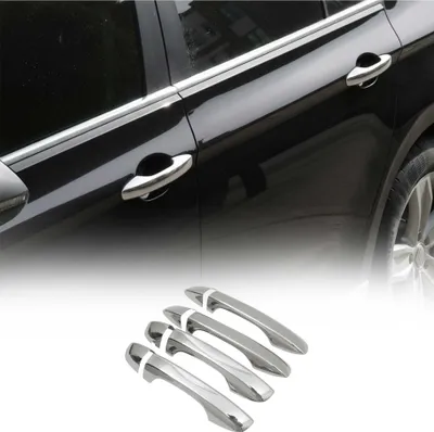 Image de Couverture de poignée de porte pour VW Touareg 2010-2018 en Acier chromé