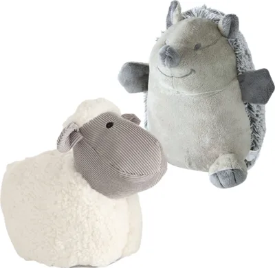 Produktbild von TOPANBIETER 999 Türstopper 2er Igel&Schaf Bodenstopper Tür Stopper Türkeil Deko
