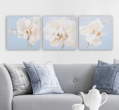 Produktbild von Wallity, 3P6770- RMY1112, Bunt, Leinwandbilder, 90 x 30 cm, 100% Leinwand