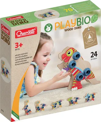 Produktbild von Bausatz Play  Holz Dinosaurier 80731