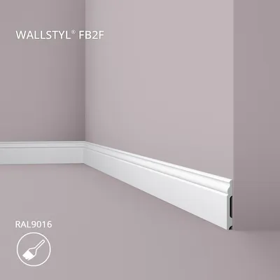 Produktbild von NMC FB2F WALLSTYL Sockelleiste Zierleiste Stuckleiste 2 m