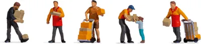 Zdjęcie produktu dla NOCH Parcel carrier, HO (1:87), wielokolorowy