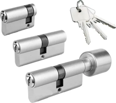 Produktbild von Schließzylinder für gleichschließendes SET Doppelzylinder A:40mm B:45mm
