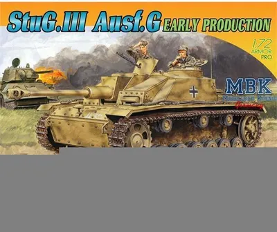Produktbild von DRAGON 7283 StuG III Ausf. G Early Production