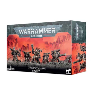 Produktbild von Warhammer 40.000 Chaos Space Marines Havocs