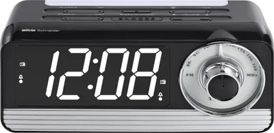 Produktbild von Silva Schneider TR 1970 D, Uhr, FM, LED, 4,57 cm (1.8"), Schwarz, Einfarbig