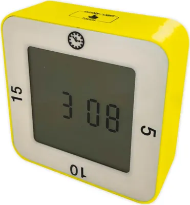 Produktbild von TimeTEX Zeitdauer-Uhr „Digital + Dreh“, 3 Fix-Zeiten + Digital-Uhr