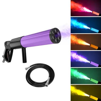 Produktbild von LED-RGB-Rauchmaschine - Mini-Raucheffekt für die Bühne - 1 Stück - 12 V - 1 W - EU-Stecker