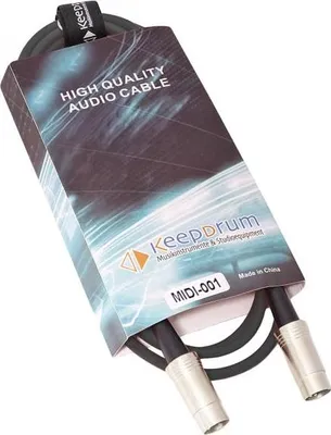 Immagine prodotto di keepdrum MID001 Cavo Midi da 4 m