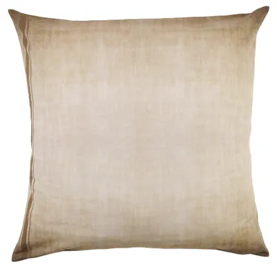 Productafbeelding van Solidchoice - Kussenhoes Katoen 65 x 65 cm Koffiebruin