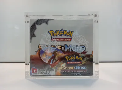 Produktbild von Acryl Schutzbox de-Luxe / Case passend für Pokémon Display SM SWSH