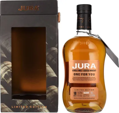 Produktbild von Jura ONE FOR YOU 18 Years Old Limited Edition 52,5% Vol. 0,7l in Geschenkbox