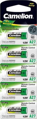Produktbild von Batterie Camelion L828 27A GP27A für Fernbedienungen/Remote Control 5er Blister