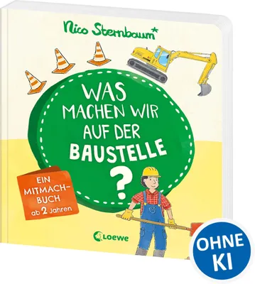 Produktbild von Was machen wir auf der Baustelle?
