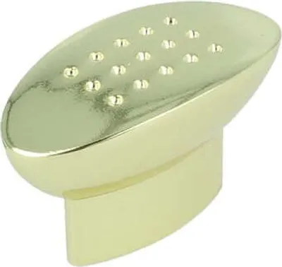 Produktbild von Möbelknopf Möbelgriff Gold glänzend Breite 43mm Schubladenknopf Kommodenknopf