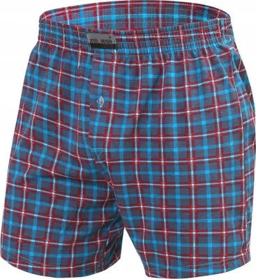 Produktbild von Sesto Senso Herren Schlafanzughose Panther Kariert Pyjamahose Unterwäsche 100% Baumwolle - NR 3 - XL
