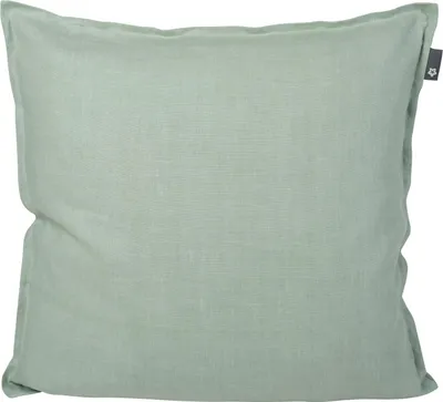 Produktbild von Pichler Leinenuni uni Kissenhülle 2er Set 51 x 51 cm PURE Rechteck jade