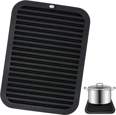 Imagen del producto de Base de silicona resistente al calor, de 30 x 23 cm, color , para la cocina
