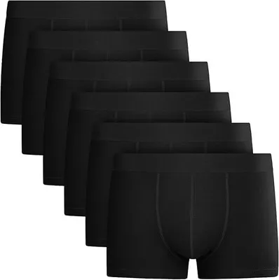 Produktbild von Herren Boxershorts – 3er-Pack, Baumwolle, schwarz, bequem