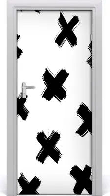 Produktbild von Tulup Türaufkleber 85x205 cm Dekorative Aufkleber Selbstklebend Wasserdichte Tapete Abnehmbar Schlafzimmer Wohnzimmer Wohnkultur - Gefahrenstelle
