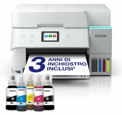 Zdjęcie produktu dla Epson EcoTank ET-4956, Atramentowa, Drukowanie w kolorze, 4800 x 1200 DPI, A4, Bezpośrednie drukowanie, Czarny