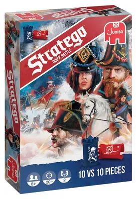 Zdjęcie produktu dla Stratego Quick Battle, Gra planszowa, Strategia, 8 lat(a), 20 min, 20 min, Gra rodzinna