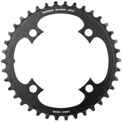 Zdjęcie produktu dla Tarcza przednia 38T Shimano Steps SM-CRE80 / SM-CRE80B - 11-biegowa