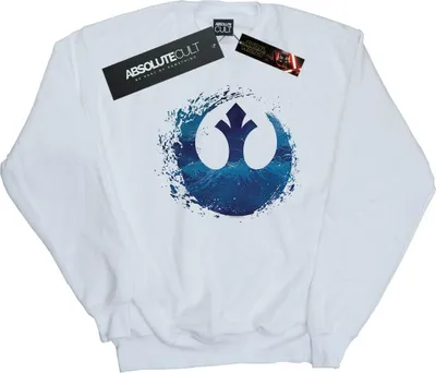 Produktbild von Star Wars: The Rise of Skywalker - "Resistance" Sweatshirt für Damen BI50071 (M) (Weiß)