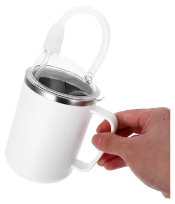 Produktbild von Trinkbecher für Senioren 500 ml Auslaufsicher mit Griff und Erstickungsschutz